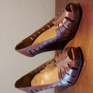Frye wedges